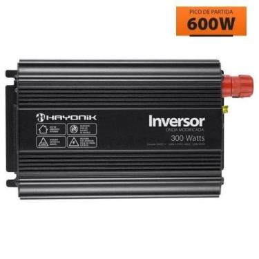 Imagem de Inversor de Onda Modificada 300W 24VDC/127V PW11-8 Off Grid Hayonik F0