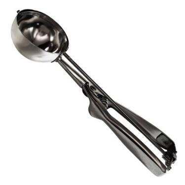 Imagem de Colher de Sorvete Profissional Pegador Aço Inox Média Mola - TAIRA HOM