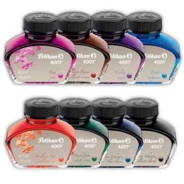 Imagem de Vidro de Tinta para Caneta Tinteiro Pelikan 4001 62,5ml, Azul Royal