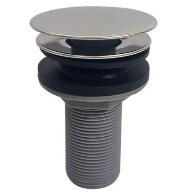 Imagem de Válvula Click Lavatório 7/8" Tampa Grande Flvx Hidro Pvc e Inox