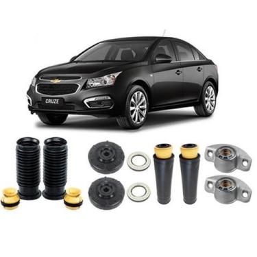 Imagem de Kit Coxim Rolamento Batente Coifa Tras Cruze Sedan 2012 2013 - Auto Fl