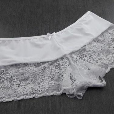 Imagem de Caleçon Liso com renda nas pernas - Calcinha Eliana - Ternura Íntima, 