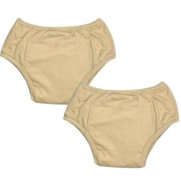 Imagem de Roupa Íntima Geriátrica Algodão Segura Escapes Urina 2un BG - Minha Es