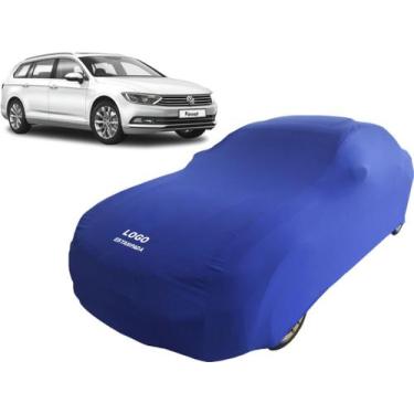 Imagem de Capa De Tecido Para Carro Volkswagen Passat Variant R-line - Mz, Azul
