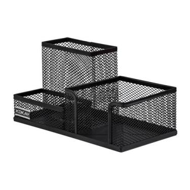 Imagem de Organizador De Metal Telado Para Escritório Porta Caneta etc - KOKAY, 