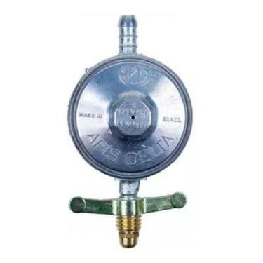 Imagem de Registro Regulador Válvula 2Kg Gás Botijão Para Mangueira