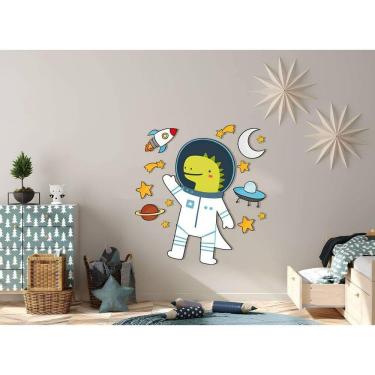 Imagem de Adesivo De Parede Astronauta Dino Baby
