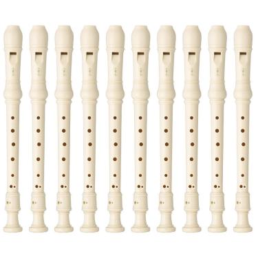 Imagem de Kit 25 Flautas Doce Soprano Germânica Em C YRS-23 Yamaha