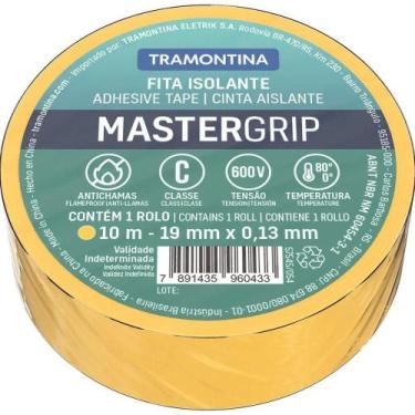 Imagem de Fita Isolante Classe C 0,13x19 Mm Tramontina Amarela 10 M Tramontina