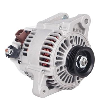 Imagem de Autoround Alternador 1042108180 compatível com Toyota Yaris 2006 2007 2008 2009 2010 2011 2012 2013 2014 2015, 12V 80A CW polia de 4 sulcos