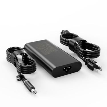 Imagem de rttwfnr Carregador Ca Slim Gan 180W 19,5V 9,23A Adequado Para Dell Precision 7530 7540 7550 7560 7770, 10Kft Txr1N D6Jhg La180Pm210 Ha180Pm210 Da180Pm210 Cabo Adaptador De Alimentação Para Laptop