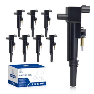 Imagem de GRIZZLY AUTO Pacote De Bobina De Ignição Uf601 Substituição Para Dodge 2008-2010 Jeep 2009-2009 Grand Cherokee 2008-2009 Commander 2011-2013 Ram 1500 Aspen V8 4.7L 2011-2011 Dakota Substituir 2505-4