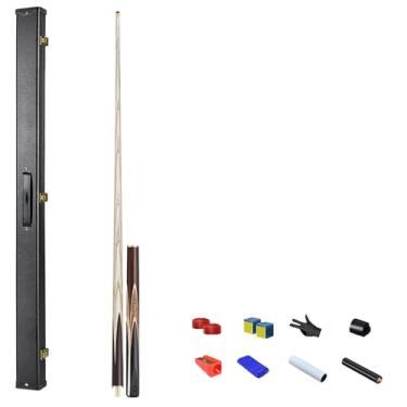 Imagem de Taco de Bilhar Premium, Feito com Madeira de Alta Qualidade, Construção Robusta e Design Exclusivo (Tacos de bilhar e acessórios+ barril box B, 9.5mm)