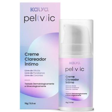 Imagem de Creme Clareador Íntimo PELVIC Virilha Coxas Axila Hidratante - Kalya