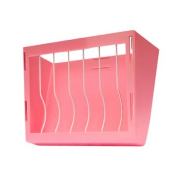 Imagem de IEUDNS Mangueira de alimentação de feno de feno de Mangueira Dispensador de alimentos de animais de estimação menos desperdício para furão porquinho, Rosa