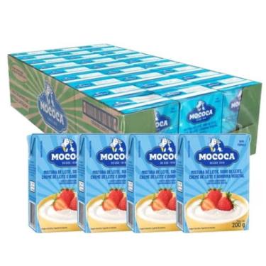 Imagem de Creme De Leite Mistura De Leite Mococa 200g Caixa Com 27 Un
