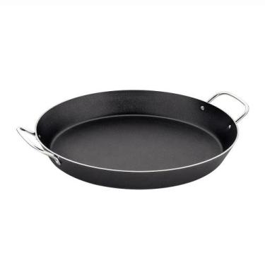 Imagem de Frigideira Paellera Loreto Paella Alumínio Antiaderente Grafite 38 cm 