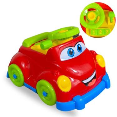 Imagem de Carrinho Brinquedo Interativo Criança Educativo Colorido Presente Bebê