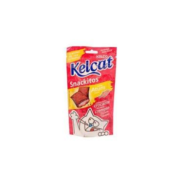 Imagem de Snack Kelco Kelcat para Gatos sabor Atum - 400g