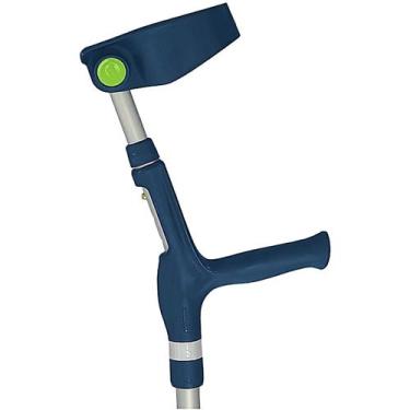 Imagem de Muleta Canadense Articulada Mercur Azul Escuro - unidade