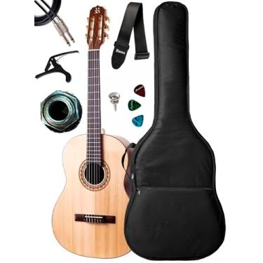 Imagem de Violão Eletroacústico Rozini Rx210 + Capa Luxo E Acessórios