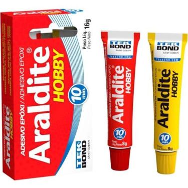 Imagem de Adesivo Araldite Hobby 16g Tekbond - Cx - 6