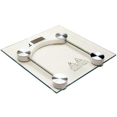 Imagem de Balança Corporal Digital Quadrada Banheiro Academia Consultório Até 180kg Lorben