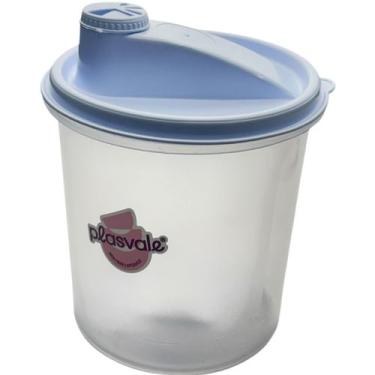 Imagem de FARINHEIRO TAMPA BRANCA 9,7x15CM 900ML AÇUCAREIRO - PLASVALE