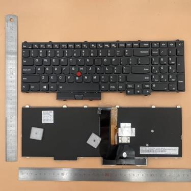 Imagem de Siakoocty Substituição De Laptop Com Layout Americano E Ponteiro Teclado Retroiluminado Para Lenovo Thinkpad P50 P51 P70 00Pa288 Sn20K85114/00Pa370 0Bl0014