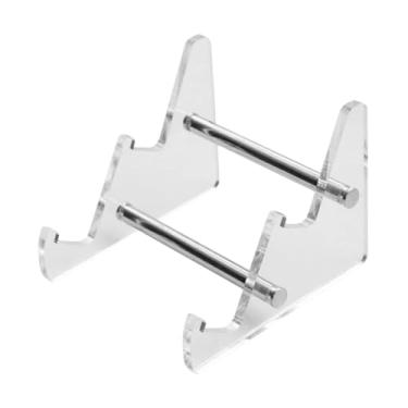 Imagem de FVDPWYE Suporte de Teclado Mecânico para Exibição de Teclado, Bandeja com Economia de Espaço, Rack de Armazenamento Profissional para Mesa de Estudo E Escritó, 2 níveis claros