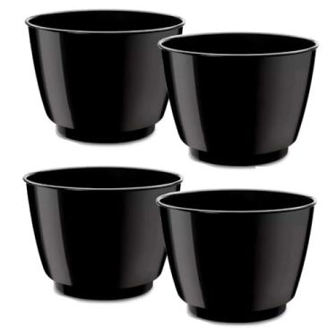 Imagem de Tigela Batedeira Bolos Massa preta 1,5L Tigela Multiuso Kit até 5 Peças(05 Peças)