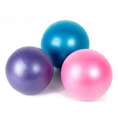Imagem de Kit C/1/2/3 Bola Overball Pilates Fisioterapia Yoga Alongamento Exercicios 25 Cm GA214 -BUSCABUSCABR(aleatorios,3 uns)