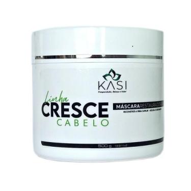 Imagem de Mascara Restauradora Cresce Cabelos Kasi 500Gr - Kasi Cosméticos