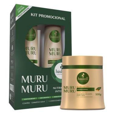 Imagem de Kit Haskell Murumuru Sh Condicionador E Máscara 500Ml