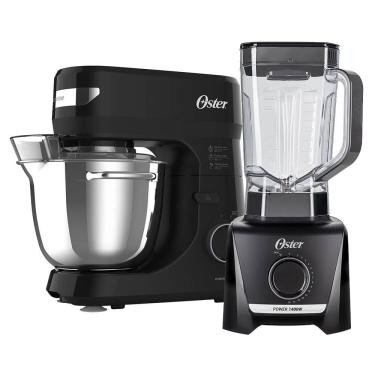 Imagem de Kit Batedeira Planetária Bowl Inox III e Liquidificador 1400 Oster