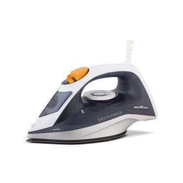 Imagem de Ferro A Vapor Britânia Base Antiaderente Branco E Cinza BFV2000B – 127 Volts 110