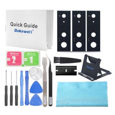 Imagem de Bakewell Substituição da tampa da lente de vidro da câmera traseira para Google para Pixel 6