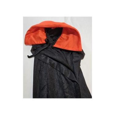 Imagem de Capa Infantil vampiro drácula pequena Halloween fantasia - ydh