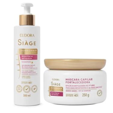 Imagem de KIT MASCARA 250G E SHAMPOO 300ML RESISTENCIA ANTIQUEDA ANTIQUEBRA CAPILAR