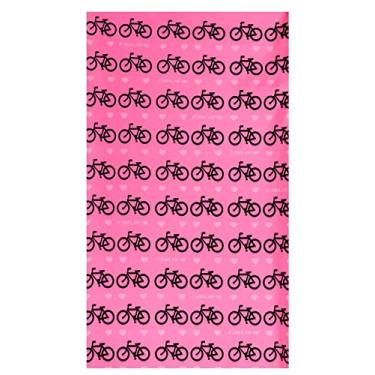 Imagem de Bandana Love Bike Rosa Tubular para Corrida e Ciclismo HUPI, Cor: Rosa