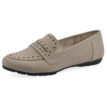 Imagem de CLIFFS BY WHITE MOUNTAIN Mocassim feminino Giada acolchoado para dirigir, Bege, 35