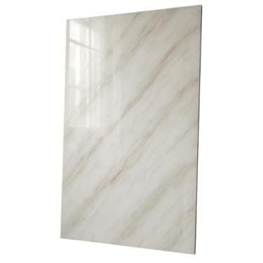 Imagem de Revestimento Adesivo Decorativo em Mármore para Parede Interior Resistente à Umidade 2 Pcs