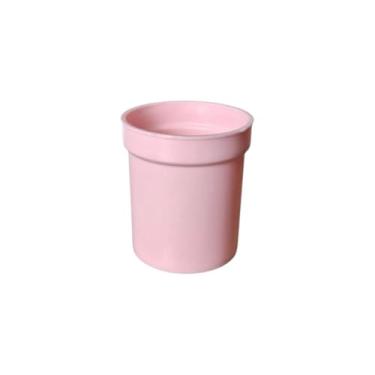 Imagem de Vasos De Plástico Planta Pequena Flor Decorativa Mesa Escritório Decoração Enfeite Jardim (50, Rosa)
