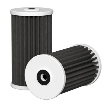 Imagem de Cartucho de substituição de filtro de água de sedimento de carbono de 5 mícrons de 11,4 x 25,4 cm, compatível com sistemas de filtragem AO Smith, Whirlpool, Omni, Culligan Whole House - AO-WH-PREL-RCP