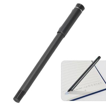 Imagem de GOWENIC Smart Notebook Writing Pad Com Caneta, Bluetooth do Bluetooth Digital 5.0 Com o Reconhecimento de Texto OCR Geração de Imagens para Anotações e Esboços para o Tablet (Textura de linho azul)