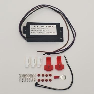 Imagem de Equalizador de carga de luz de seta de LED para modelos Harley Big Twin FX/FL Touring, Dyna, FXR e Sportster sem sinais de seta com cancelamento automático - Funciona com sistemas de 12 volts - Inclui