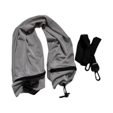 Imagem de Almofada De Pescoço Portátil E Recheável Para Viagem, Almofada De Pesc