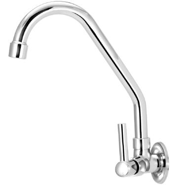 Imagem de Torneira de Parede Para Pia com Bica Móvel 1/4 de Volta - 6154 C/98 - STOC METAIS