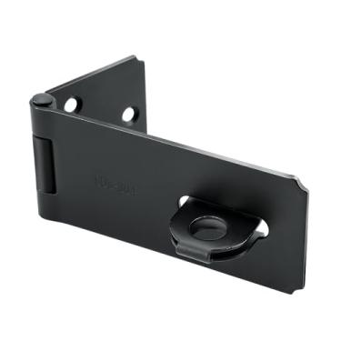 Imagem de Trava de ferrolho de porta, fecho de segurança de aço inoxidável SUS304 espesso para porta interna, porta da frente, porta do banheiro, cerca, porta, garagem, quarto de animais de estimação (preto, 10