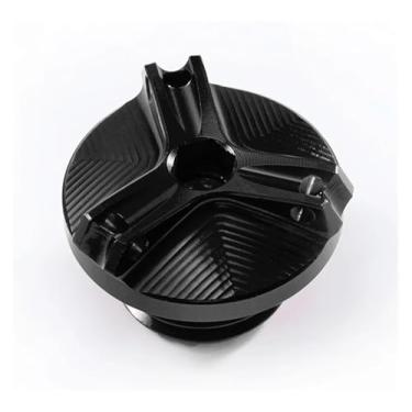 Imagem de Tampa de fluido de freio dianteiro traseiro e acessórios de proteção de tampa de combustível compatíveis com Z 900 Z 800 Z 650 Z650 Z900 Z800 2013-2024 (preto)